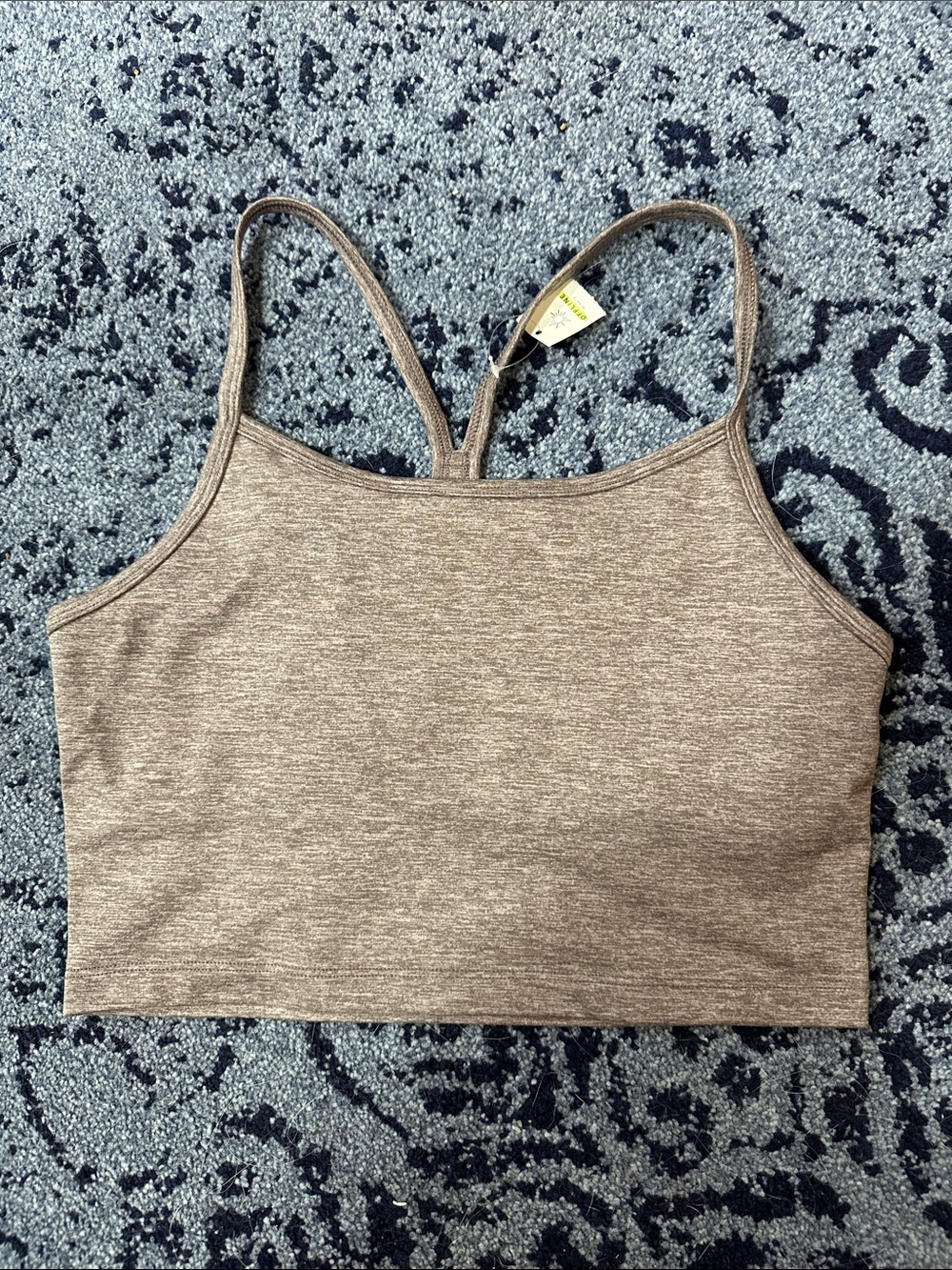 NWT Offline by Aerie Seamless Heathered Crop Bralette -size small